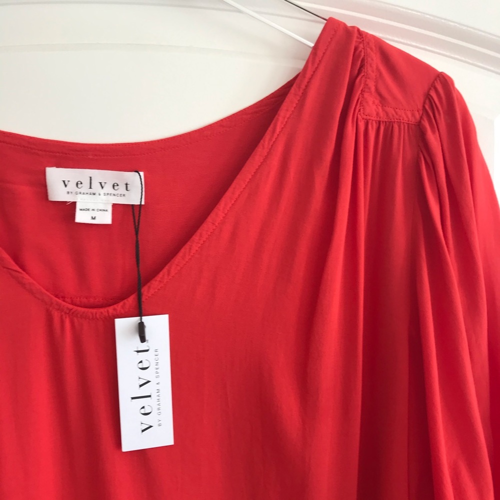 Velvet blouse